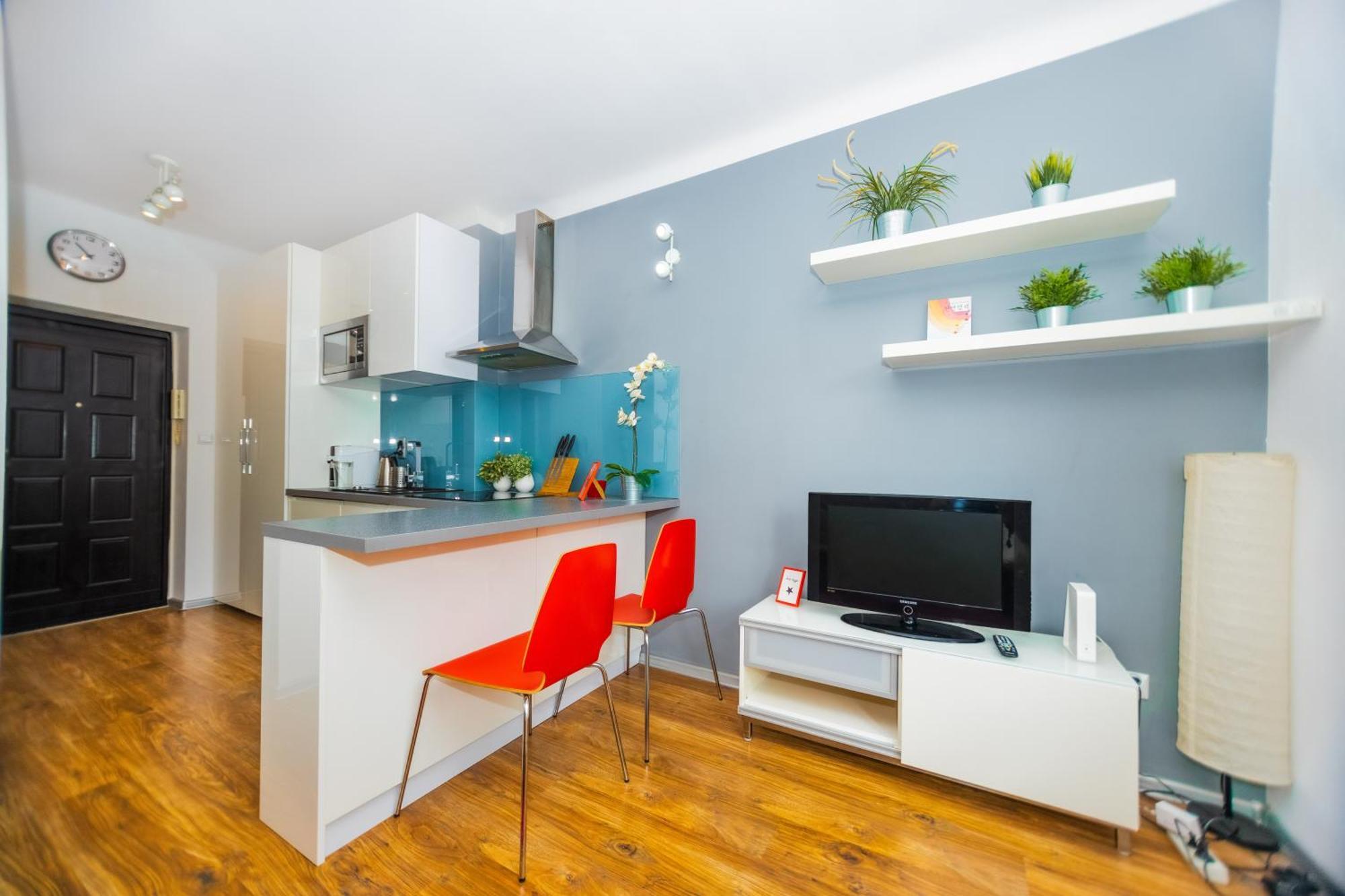 Cozy Studio Next To The Metro And City Center Warszawa Eksteriør bilde